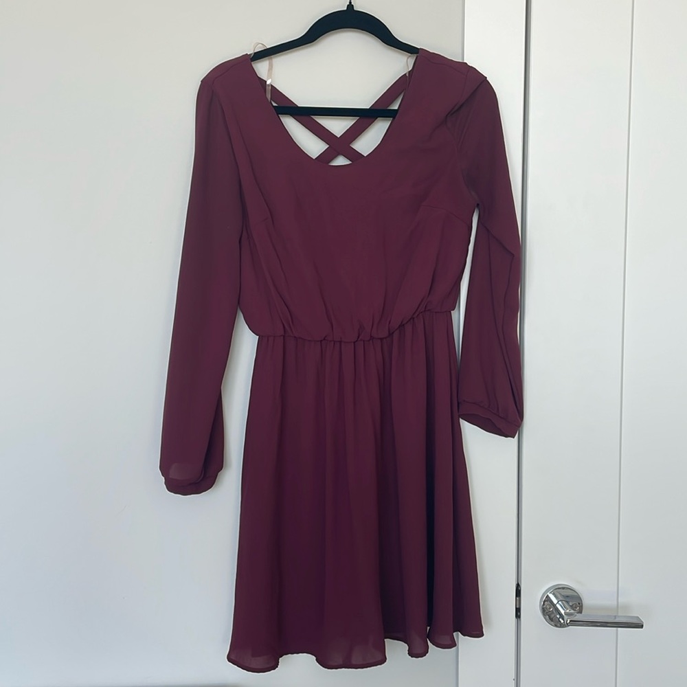 Maroon Size M Dress from Francesca’s